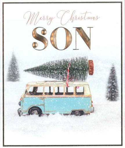 Picture of MERRY CHRISTMAS SON CARD